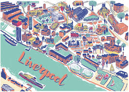 Map showing Trafford Security location in Liverpool